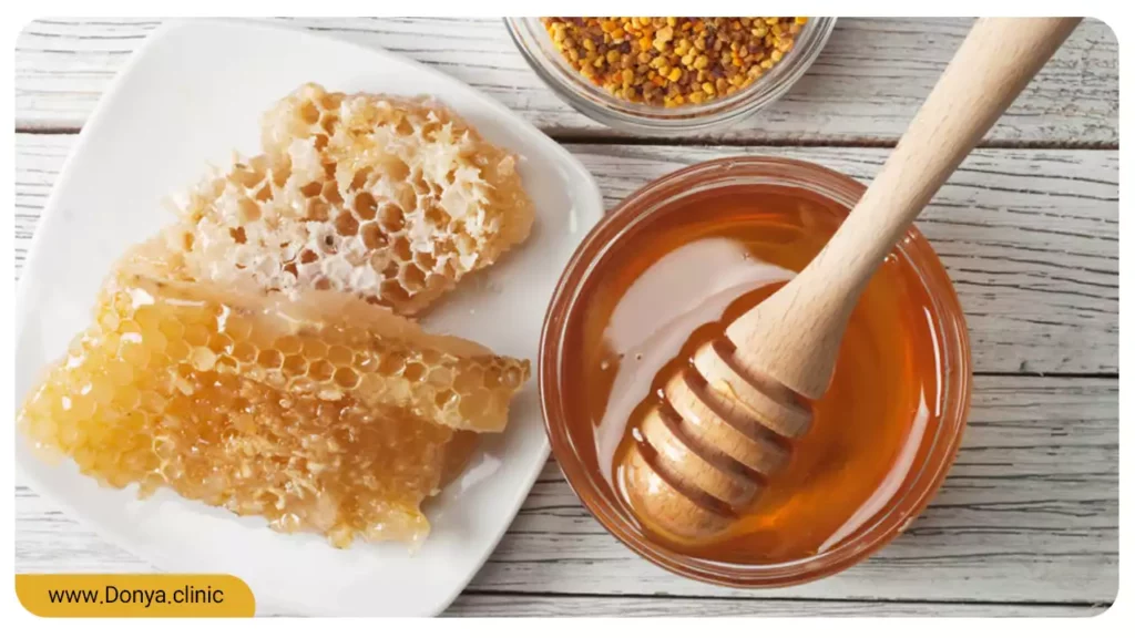 عسل برای جلوگیری از خونریزی لثه