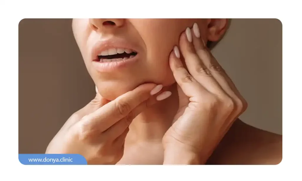 کاهش درد مفصل فک